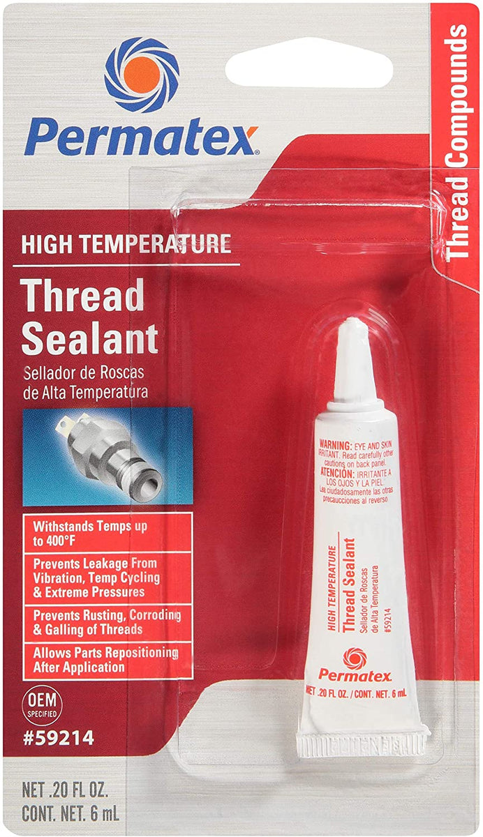 Permatex 59214 Pipe Sealant 6ml Tube Permatex 59214 Pipe Sealant 6ml Tube