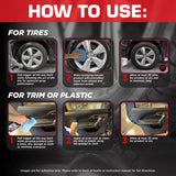 Black Magic Tire Trim Plastic Dressing