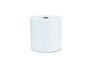 WHITE HAND TOWEL 7.8" X 425' PER ROLL CASE OF 12 ROLLS
