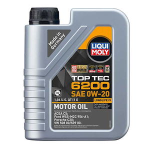Liqui Moly 20236 TOP TEC 6200 0W20 Motor Oil, 1 Liter