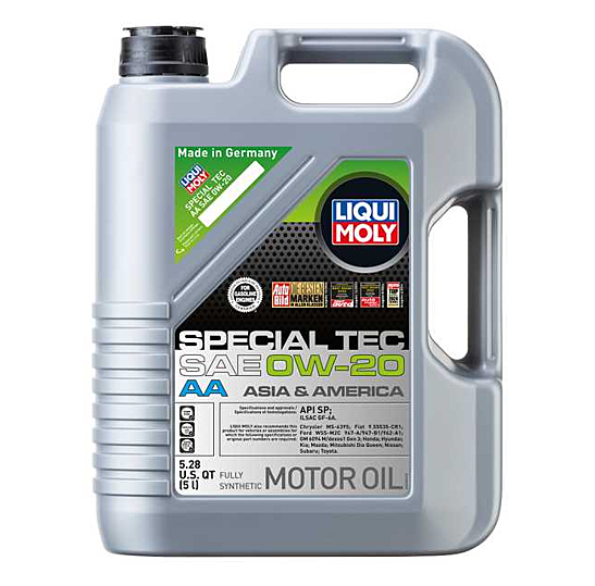 Liqui Moly Special Tech AA Motor Oil 0W20 Full Synthetic 5 L 2208