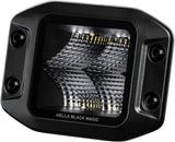 HELLA 358176831 Black Magic LED Series 3.2'' Cube Set Flush Mount - LED Flood Light