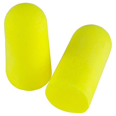 3M™ E-A-Rsoft Yellow Neon Earplugs, 312-1250, regular, uncorded
