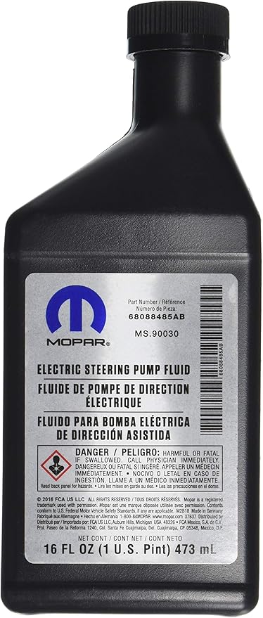Power Steering Fluid - Mopar (68088485AB)