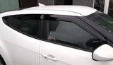 Hyundai Veloster (2012-2018) FormFit Side Visors