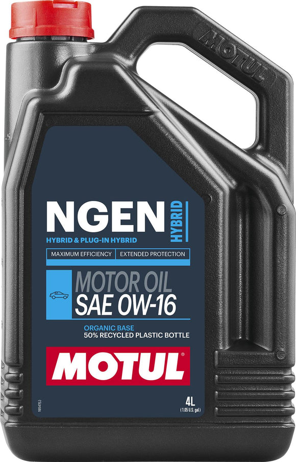 MOTUL NGEN HYBRID 0W-16 111887 4 Litre