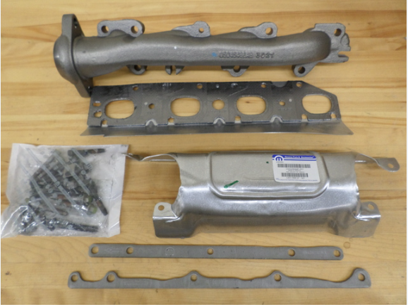 2009-2024 RAM 1500-2500-3500 WITH 5.7L HEMI , EXHAUST MANIFOLD KIT (RIGHT SIDE)