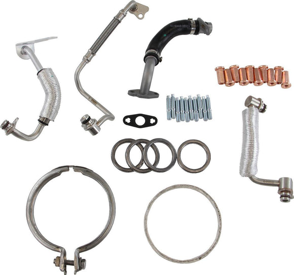 REIN AUTOMOTIVE Turbocharger Coolant and Oil Supply / Return Line Kit