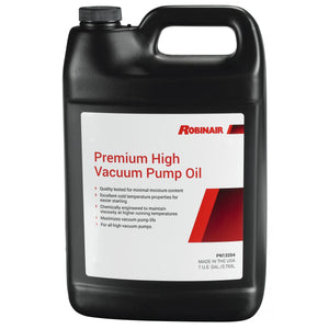 Premium High Vacuum Pump Oil, 1 Gallon Bottle