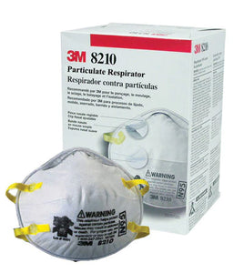 3M 8210 Particulate Respirator, N95, 20/box