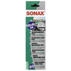 Sonax Glass Cleaning Microfibre Cloth, 16" x 16"