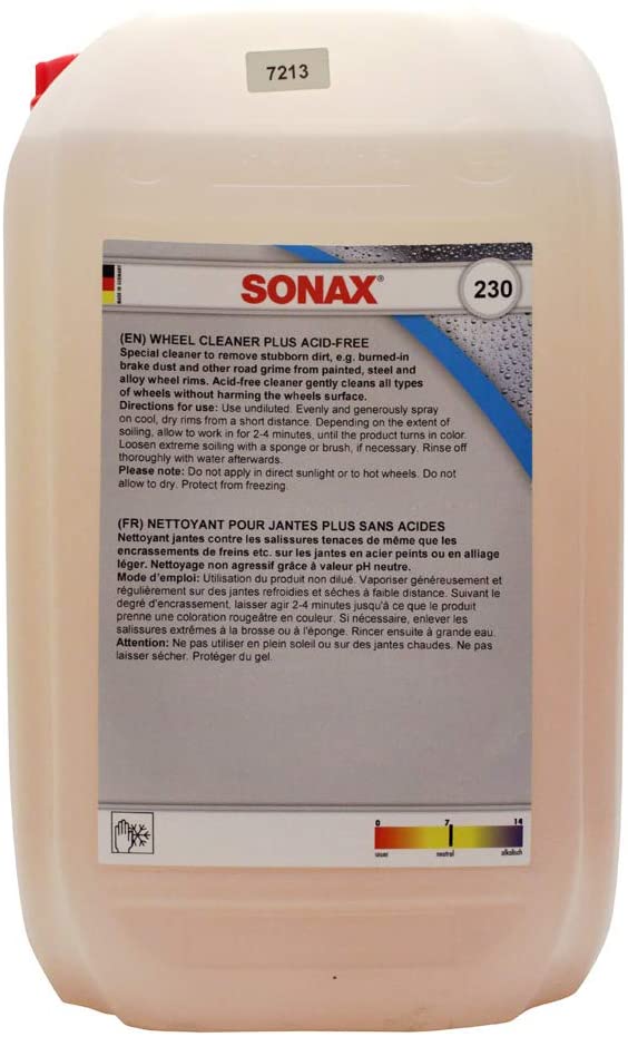 Sonax 25L Wheel Cleaner Plus Acid Free, ph7.5