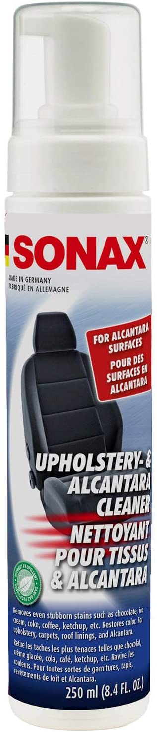 Sonax Upholstery and Alcantara Cleaner 250ml | Suede Cleaning Foam