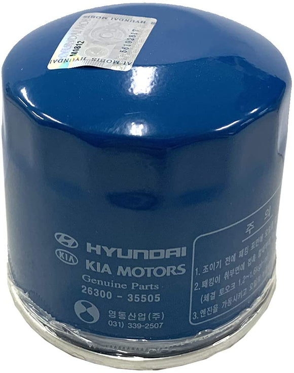 Genuine Hyundai 26300-35505 OEM Replacement Oil Filter