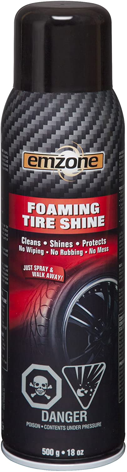 Emzone Foaming Tire Shine, 18 Ounces
