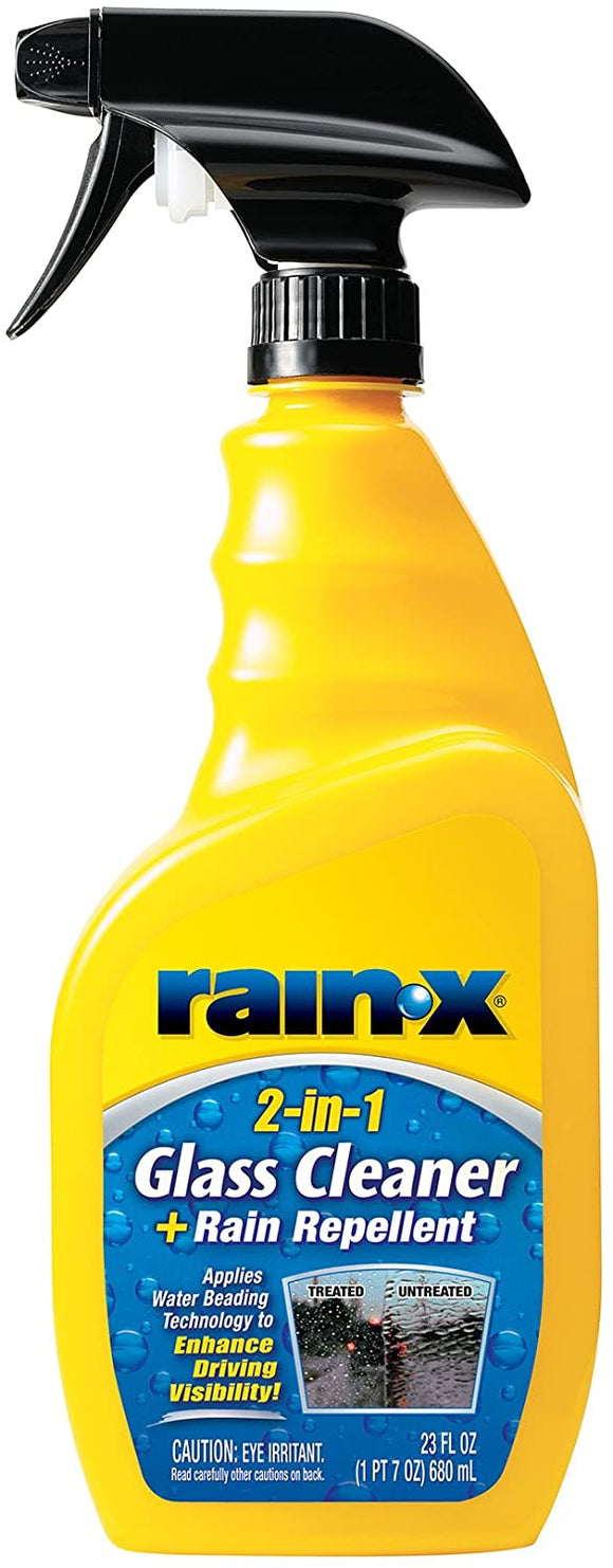 Rain-X 5071268 2-in-1 Glass Cleaner/Repellent, 230z
