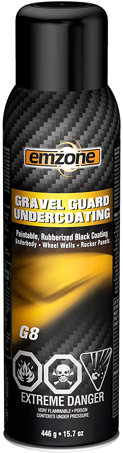 Emzone Gravel Guard Undercoating, 15.7 Ounces, 12 Pack
