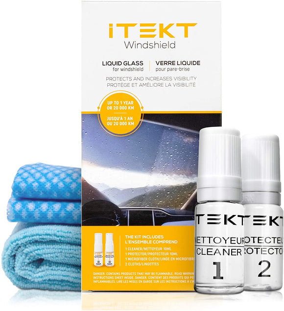 iTekt Glass Treatment, Liquid Glass Protection Kit