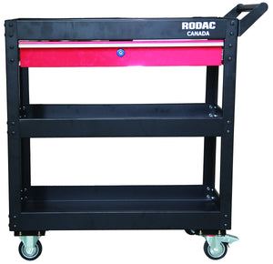 RODAC RD09001 - METAL TOOL TROLLEY WITH DRAWER