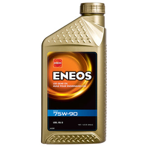 ENEOS (ENOS Gear Oil CS) GL5 75w-90 Manual Transmission and Differenial Gear Fluid, 1 Quart